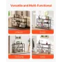 Narrow Console Sofa Table, 41.7 inches Behind Couch Table, 3-Tier Long Entryway Table and Skinny Hallway Table, Narrow Sofa Tabl