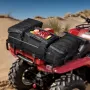 ATV Rear Storage Bag, 50L ATV Rear Cargo Bag with Sponge Seat Cushion & Bottle Holder, 600D Oxford Cloth Rear Seat Gear Bag Fit 