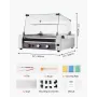 ELEKTRISK 30 HOT Dog 11 Roller Commercial Grill Cooker Machine