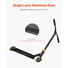 Stunt Scooter Street Trick Scooters for Kids Adults Lightweight Deck
