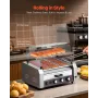 30 hotdog 11 rullelektrisk grill komfurmaskine bolle varmere