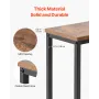 Smal konsol sofa bord sofa tabel 70.9â €  til indgang og stue