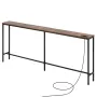 Smal konsol sofa bord sofa tabel 70.9â €  til indgang og stue