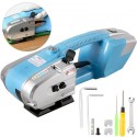 Håndholdt spændemaskine til PET/PP Belt Strapping Tool Battery Powered 11-16mm Bredde Genopladeligt stroppebatteri Varm