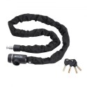 Bike Chain Lock 3.94 Ft Combination Bicycle Chain Lock with 3 Keys 10mm