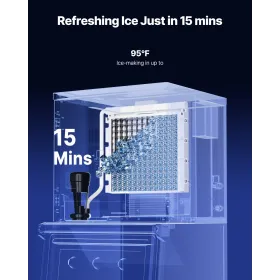 Commercial Ice Maker 550 lbs/Day Self-Cleaning Ice Machine - Head Only