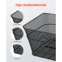 Bagcykelkurv Wire Mesh Bicycle Basket With Cargo Net vandtæt
