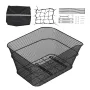 Bagcykelkurv Wire Mesh Bicycle Basket With Cargo Net vandtæt
