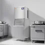 Kommerciel isproducent 360 lbs/dag selvrensende ismaskine - kun