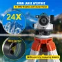 Automatic Optical Level, 24X, 40 mm Aperture Auto Level Kit with Magnetic Dampened Compensator and Transport Lock, Height Distan