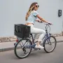 Bagcykelkurv Foldning Bicycle Basket Cargo Net Liner vandtæt