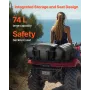 74L ATV bageste opbevaringspose 600d Oxford klud bageste