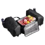 ATV Rear Storage Bag, 74L ATV Rear Cargo Bag with Cooler Insulated Bag, 600D Oxford Cloth Storage Rear Rack Seat Bag Fit Most AT