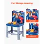 Kids Workbench 56 PCS -værktøjsbænk med realistiske værktøjer