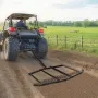 Drag Harrow 72 "Bredde Tow bag træk Harrow Steel Gravel Grayer
