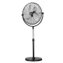 18 "Industriel piedestal-fan 3-trins 45,3 til 57,9 tommer højde
