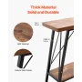 Narrow Console Sofa Table, 70.9 inches Behind Couch Table, 2-Tier Long Entryway Table and Skinny Hallway Table, Narrow Sofa Tabl