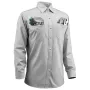 FR Welding Jacket - M Size, 7oz. Flame-Resistant Cotton Welding Jacket, Machine Washable Heat-Resistant Safety Jacket with Metal