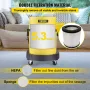 Wet Dry Vacuum Cleaner, 20.1 L 2 Peak HP, 4-in-1 Portable Shop Vacuum w/ Blow & Spray Function, Remote Control, HEPA & Sponge Fi