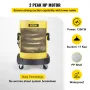 Vådt tørstøvsuger, 5,3 gallon 2 peak HP, 4-i-1 bærbar