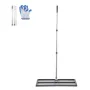 Lawn Leveling Rake, Lawn Leveler with 83.9 in Adjustable Handle, 30x10 in Ground Plate, Heavy Duty & Rust-Resistant Metal Soil L