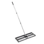 Lawn Leveling Rake, Lawn Leveler with 83.9 in Adjustable Handle, 30x10 in Ground Plate, Heavy Duty & Rust-Resistant Metal Soil L