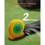 Inflatable Soccer Dart Board, over 10 ft High Giant Soccer Dart Board with 9 Kick Balls & Air Pump, 2-Minutes Setup & Storage Ba