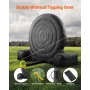 Inflatable Soccer Dart Board, over 10 ft High Giant Soccer Dart Board with 9 Kick Balls & Air Pump, 2-Minutes Setup & Storage Ba