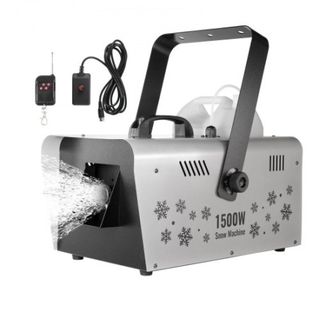Snow Machine 1500W Trådløs fjernbetjent håndholdt hængende snefremstillingsmaskine