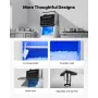 Commercial Ice Maker Machine, 500LBS/24H Ice Making Machine with 250LBS Large Storage Bin, Auto Self-Cleaning Ice Maker Machine 