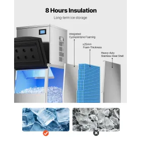 Gutter Brush, 60 meter Total længde 5,25 tommer diameter Rengøringsværktøjer, jordniveau Tagrørbørstebladbeskyttelse til 5
