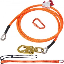 16mm Steel Core Flipline 10ft(3m) Arborist Flipline for Fall Protection