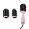 Hair Blow Dryer Brush, Ionic Hot Air Styling Brush with 2.6" & 2.95" Head