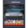 Vacuum Sealer Machine, 80Kpa 120W Powerful Compact Food Sealer, 7-in-1 Multi-Functional Food Vacuum Sealer, Automatic Air Sealin