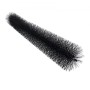 Gutter Brush, 15 Feet Total Length 4.33 inch Diameter Gutter Cleaning Tools, Ground-Level Gutter Brush Leaf Guard for 5 Inch