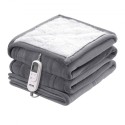 Heated Blanket 180 x 200 cm Queen Electric Throw Soft Flannel for Gift