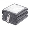 Heated Blanket 180 x 200 cm Queen Electric Throw Soft Flannel for Gift