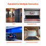 Gym Wall Padding, 60 x 20 x 2 inch Tear-Resistant Wall Mat, Removable 2" Thick Foam High Density Basketball Court Wall-Mounted P
