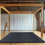 Gym Wall Padding, 60 x 20 x 2 inch Tear-Resistant Wall Mat, Removable 2" Thick Foam High Density Basketball Court Wall-Mounted P