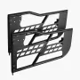 Jeep Tube Doors, 2-Door, Hunting Style Jeep Tubular Door with Heavy-Duty Hinges & OE Latch, Jeep Doors with Rubber Pads & Toughe