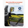 2-dørs Jeep Tube Doors Jeep Tubular Door for 2018-2024 Jeep