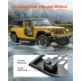 2-dørs Jeep Tube Doors Jeep Tubular Door for 2018-2024 Jeep