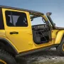 Jeep Tube Doors, 2-Door, Hunting Style Jeep Tubular Door with Heavy-Duty Hinges & OE Latch, Jeep Doors with Rear View Mirrors, F
