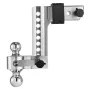 Justerbar trailer hitch 2.5 "Modtager 8" Drop Tri-Ball Hitch