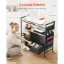 G håndværksvogn og opbevaringsbord med 20 vinylrulleholdere 3
