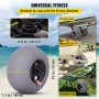 Beach Balloon Wheels, 33 cm Replacement Sand Tires, TPU Cart Tires for Kayak Dolly, Canoe Cart and Buggy w/ Free Air Pump, 2-Pac