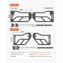 4-dørs Jeep Tube Doors Jeep Tubular Door til 2007-2018 Jeep