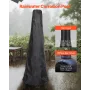 20 I Chiminea Outdoor Wood Burning Firepit med Grill Mesh &