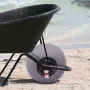 Beach Balloon Wheels, 13 "Udskiftningssanddæk, TPU-vogndæk til