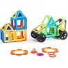 Magnetic Tiles Magnetic Building Toy 62 PCS Magnet Blocks for Kids 3D Set
